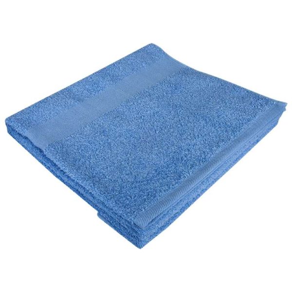 Полотенце махровое банное 70*140 голубое
