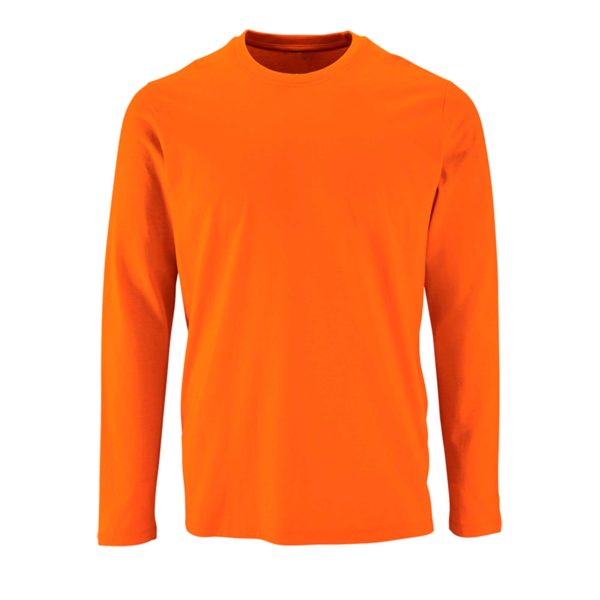 Футболка с длинным рукавом (лонгслив) оранжевый